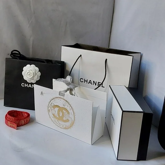 CHANEL BOX, HOLIDAY RIBBON PACKAGES